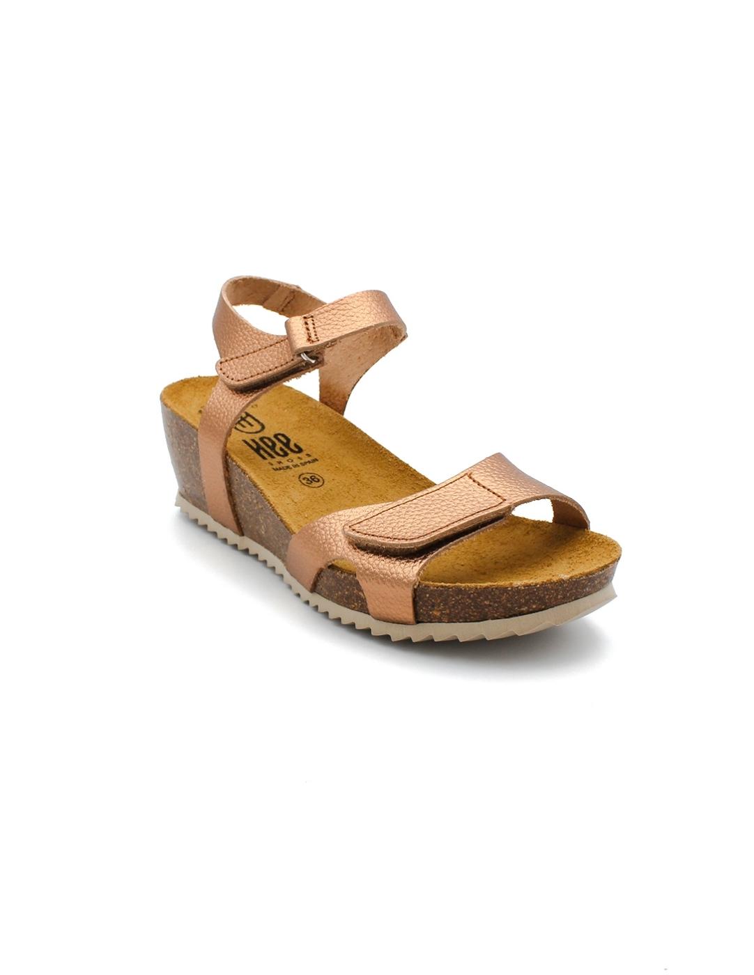 Sandalia Bío HEE 25005 Cobre Mujer.