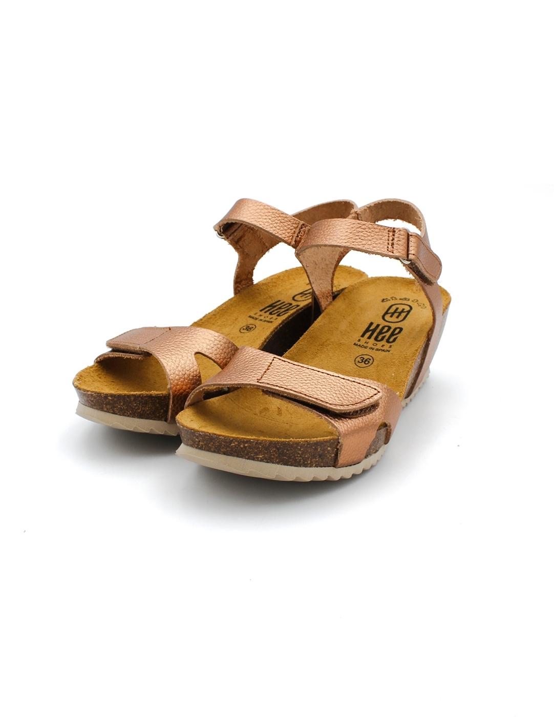 Sandalia Bío HEE 25005 Cobre Mujer.