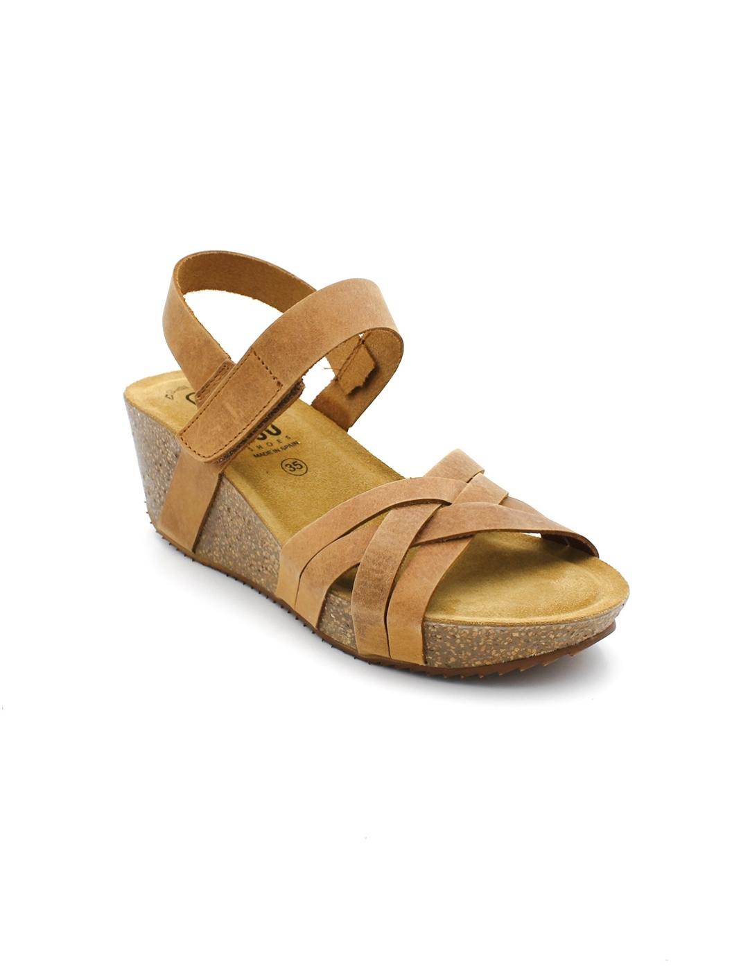 Sandalia Bío HEE 25012 Cuero Mujer.