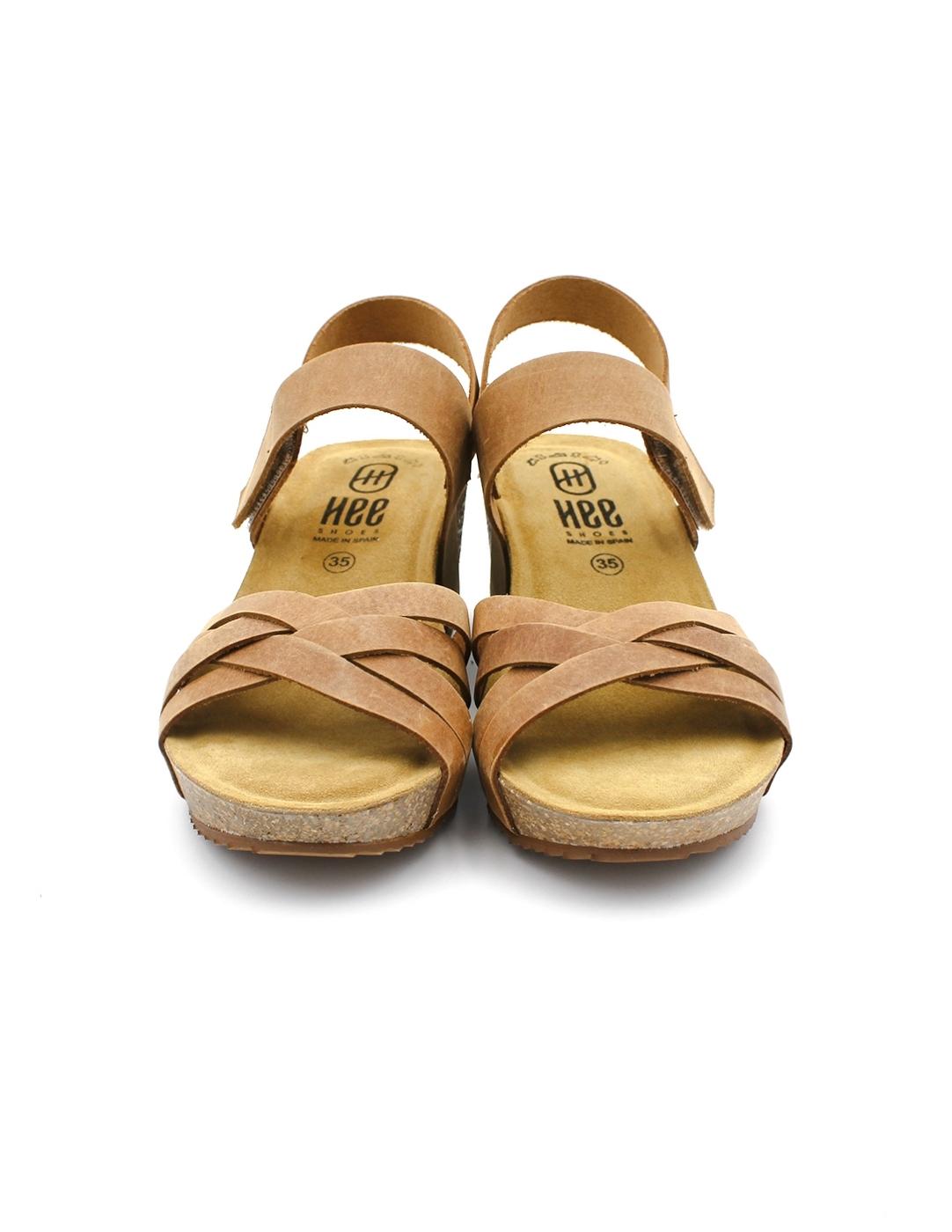 Sandalia Bío HEE 25012 Cuero Mujer.