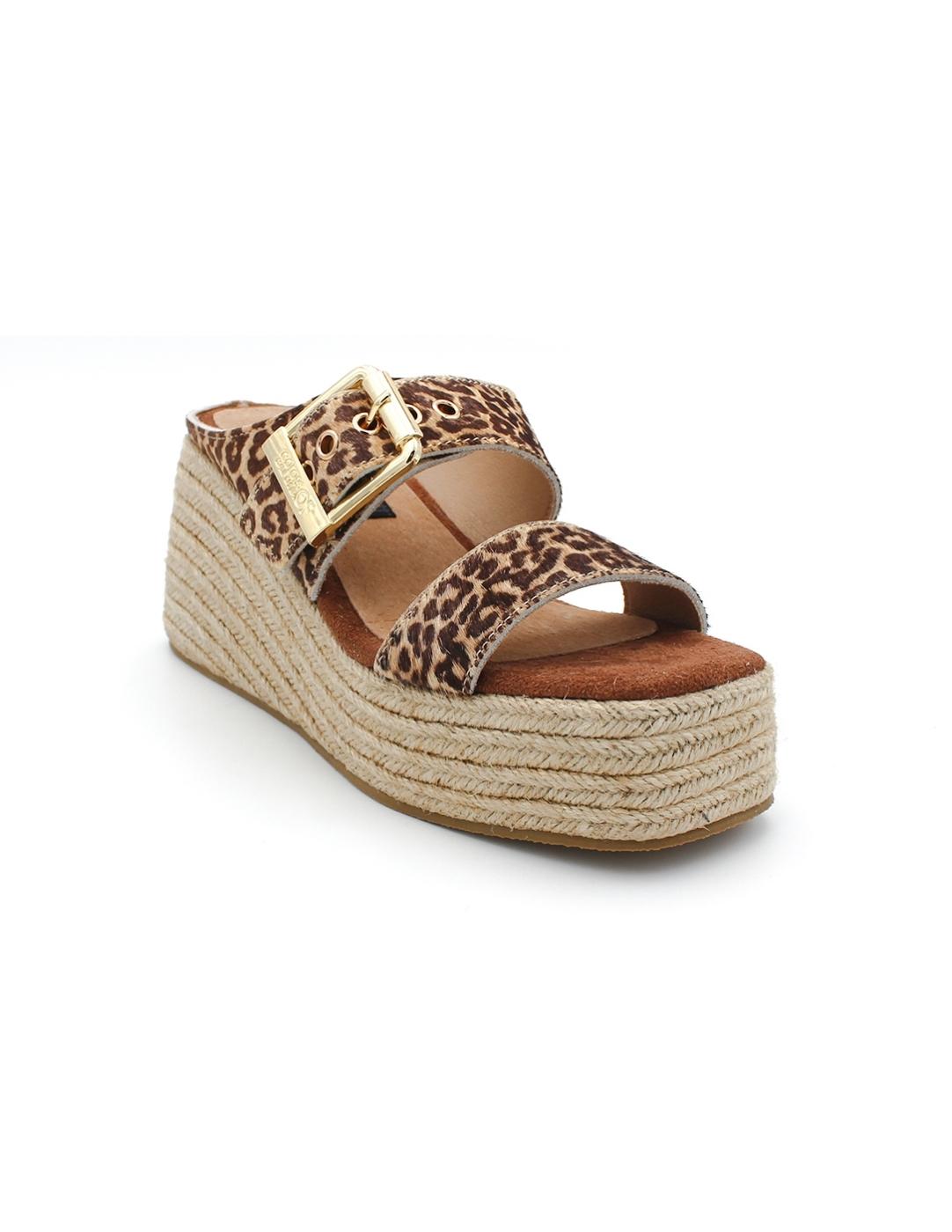 Zueco Plataforma COLOR OF CALIFORNIA HC MALIBU 4 Print Mujer