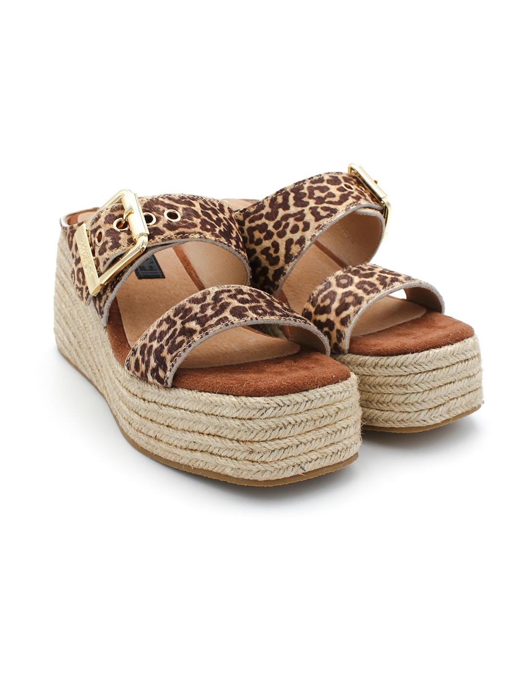 Zueco Plataforma COLOR OF CALIFORNIA HC MALIBU 4 Print Mujer