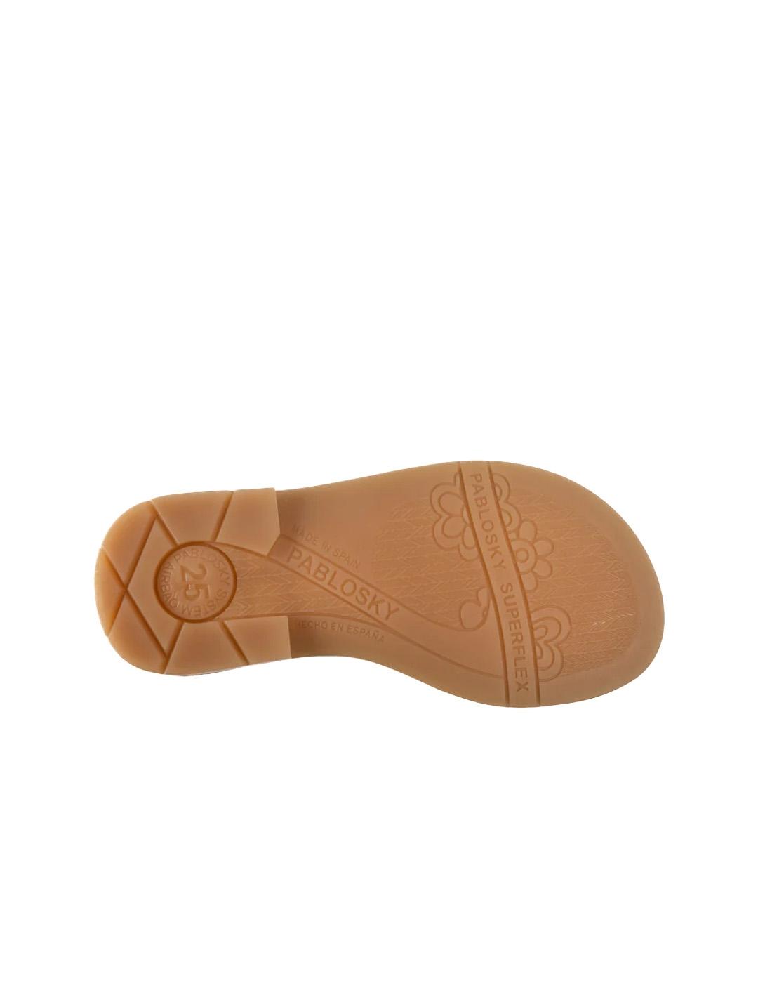 Sandalia Mary 438408 Pablosky Niña Blanca