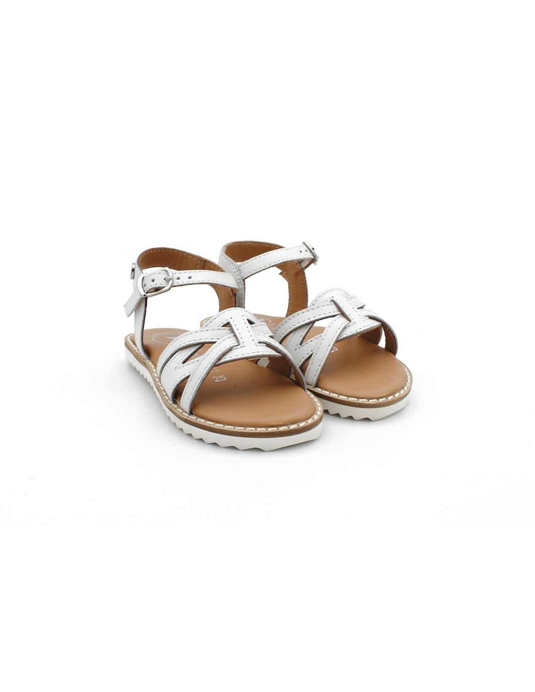 Sandalia CHETTO 1124014 Blanco Niña.