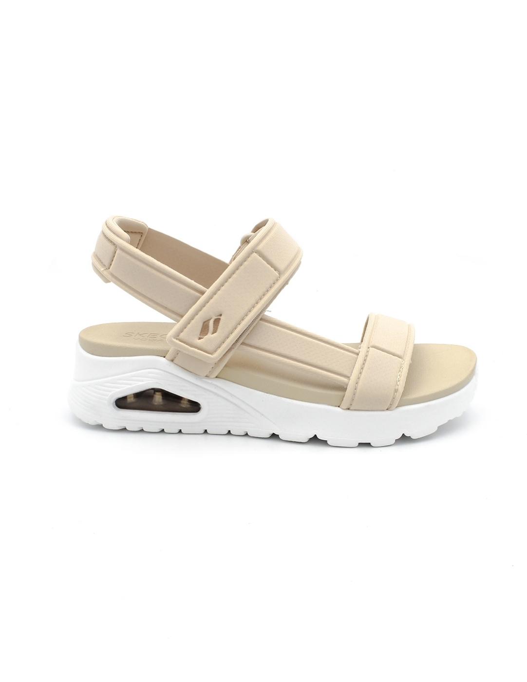 Sandalia Sport SKECHERS 119813 Natural Mujer.