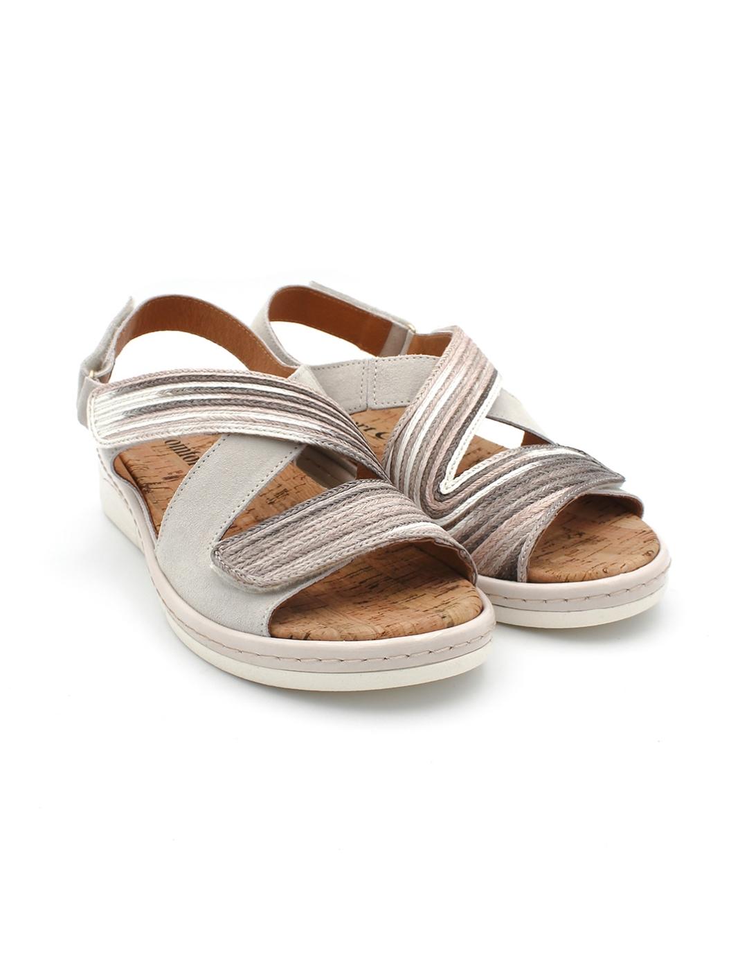 Sandalia CONFORT CLASS 5125 Hielo Mujer.