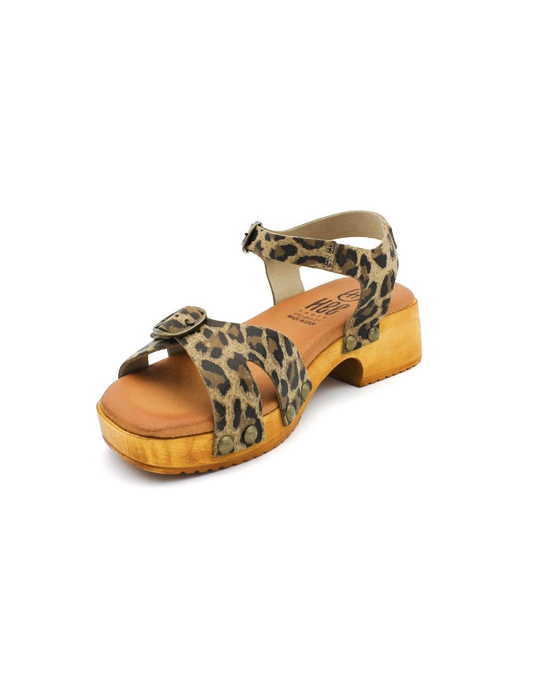 Sandalia HEE 25347 Leopardo Mujer