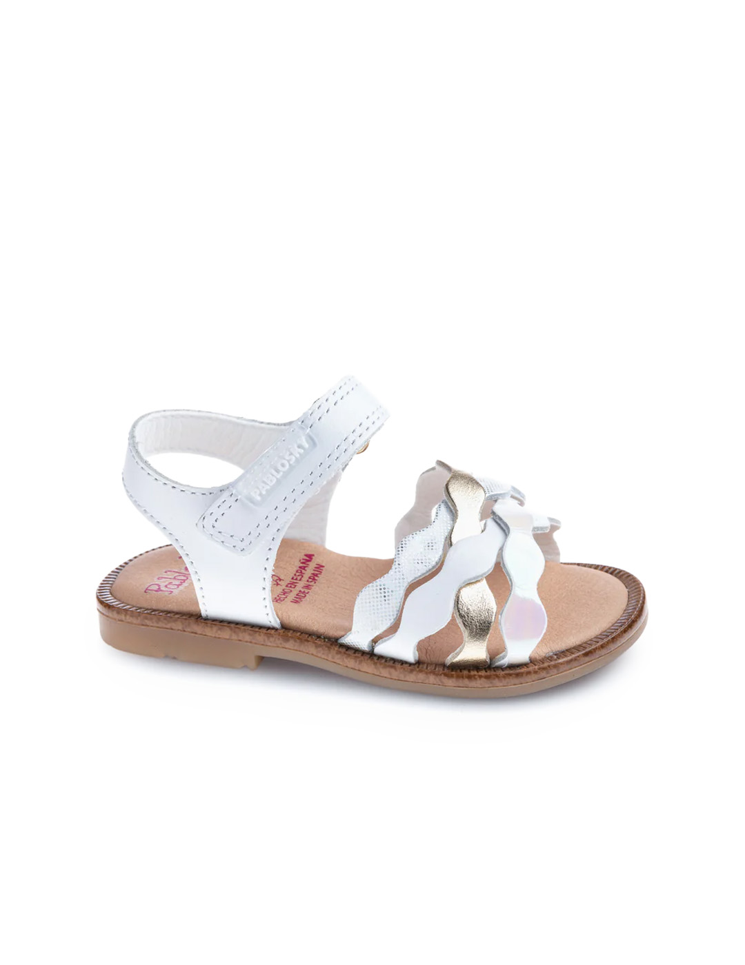 Sandalias Celia 039500 Pablosky Niña StepEasy Blanca