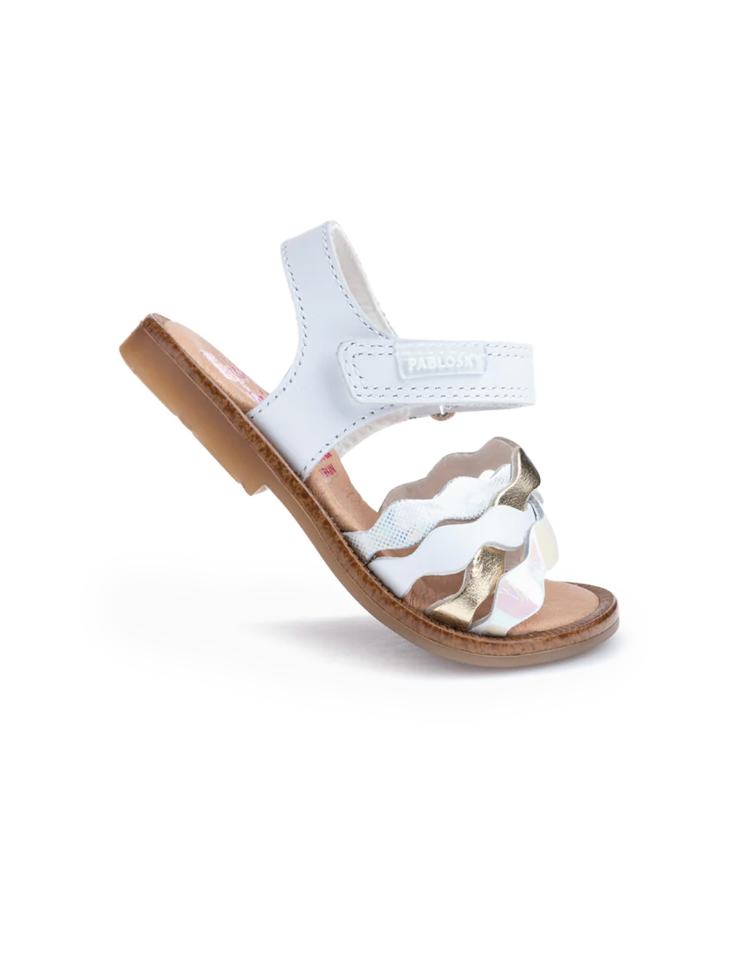 Sandalias Celia 039500 Pablosky Niña StepEasy Blanca