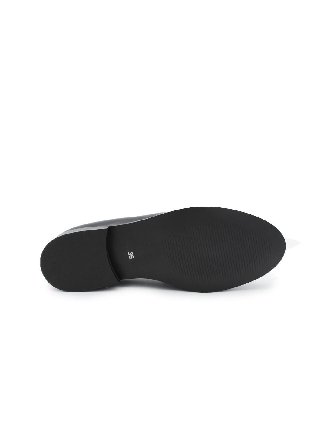 Mocasín bicolor Daniela Shoes 25504/001 Negro/Crudo Mujer