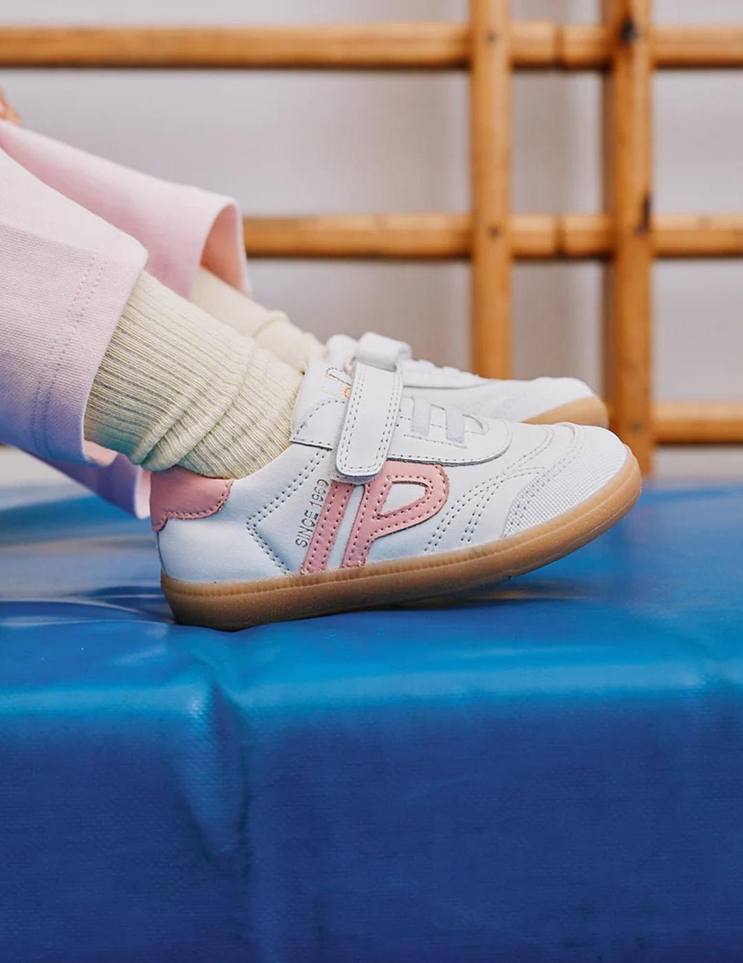 Bamba Sax 062307 Pablosky Niña Blanco/Rosa