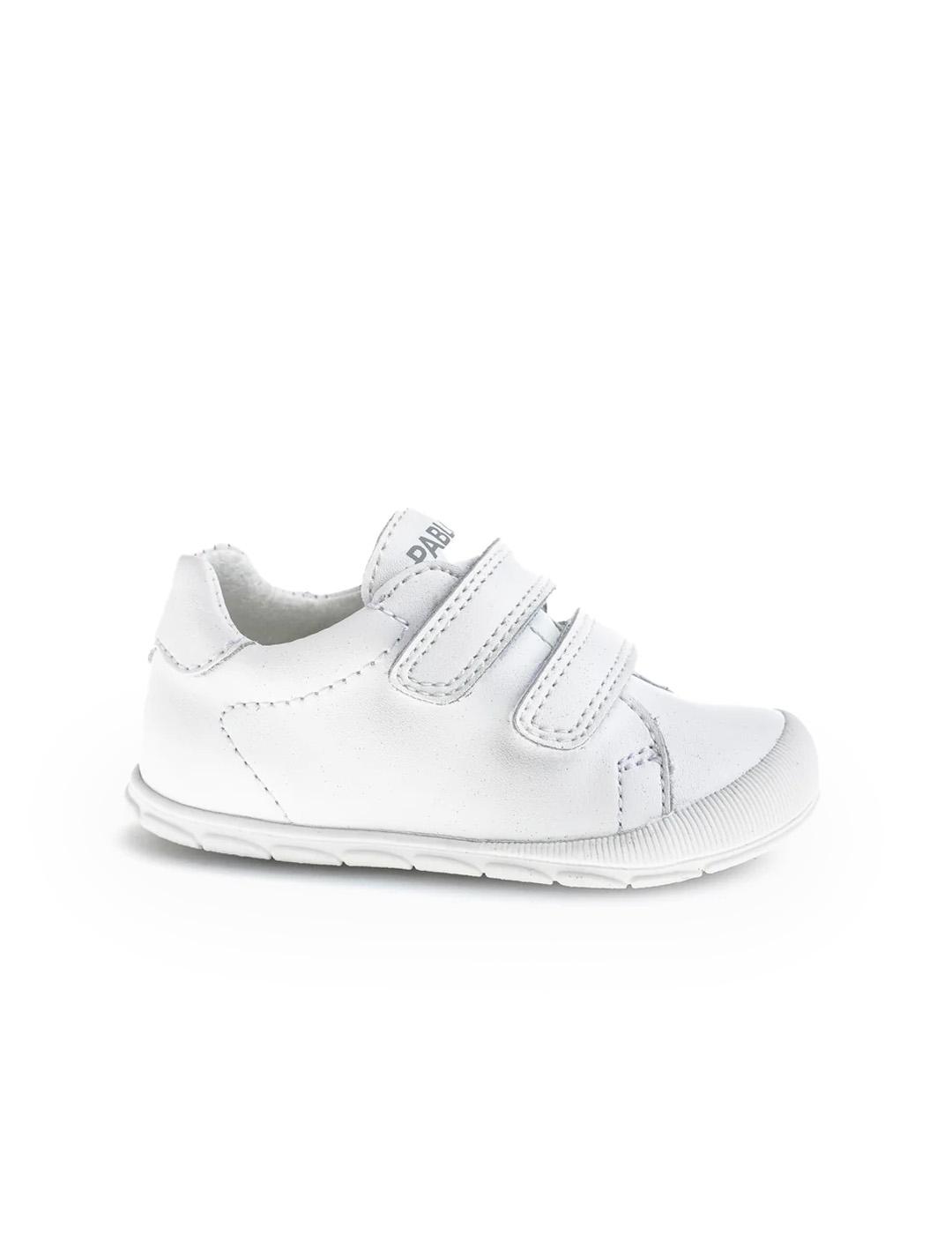 Deportiva Barefoot ZIGGY 060100 Pablosky Unisex Blanco