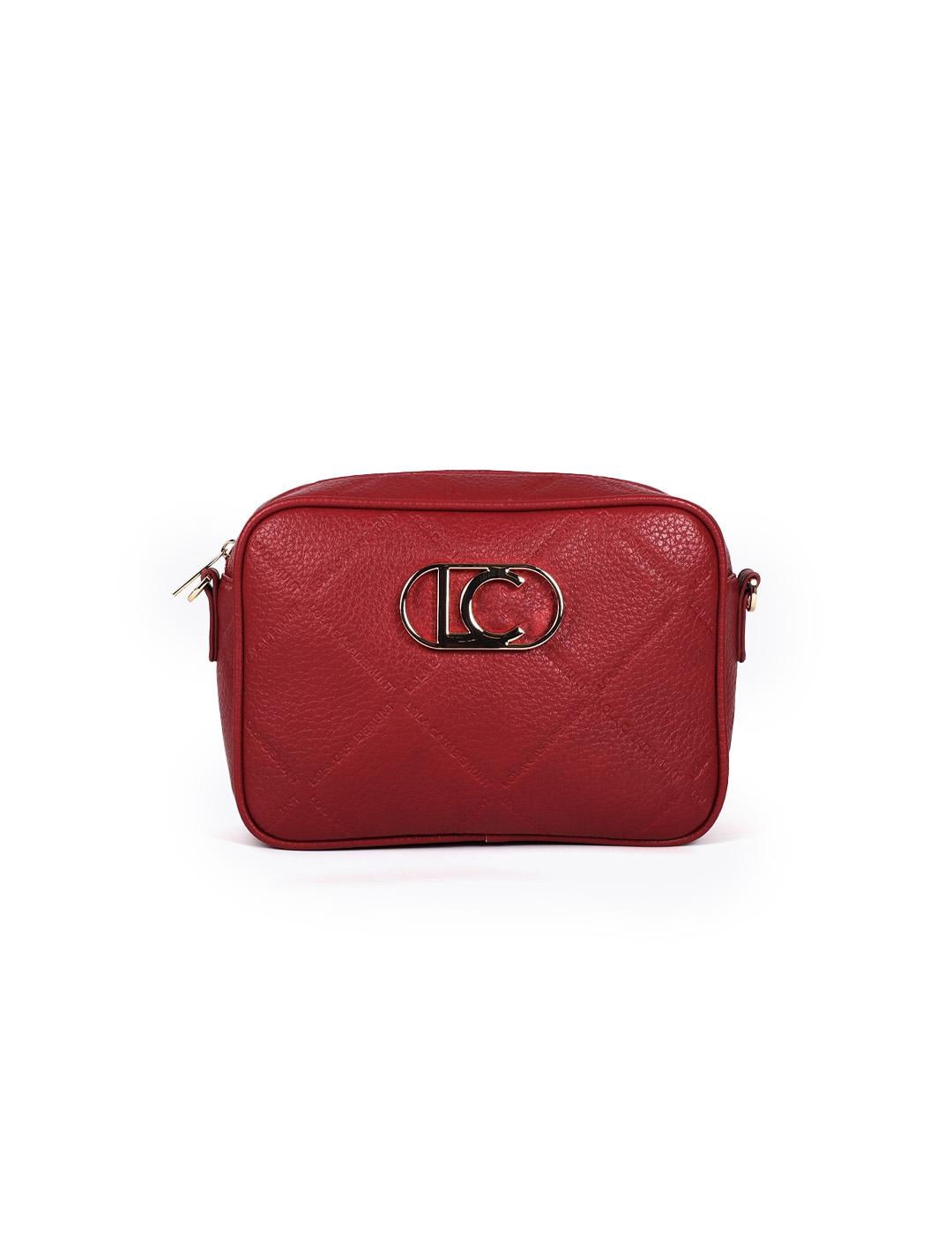 Bandolera Monograma Lola Casademunt LF2504049 Rojo Mujer
