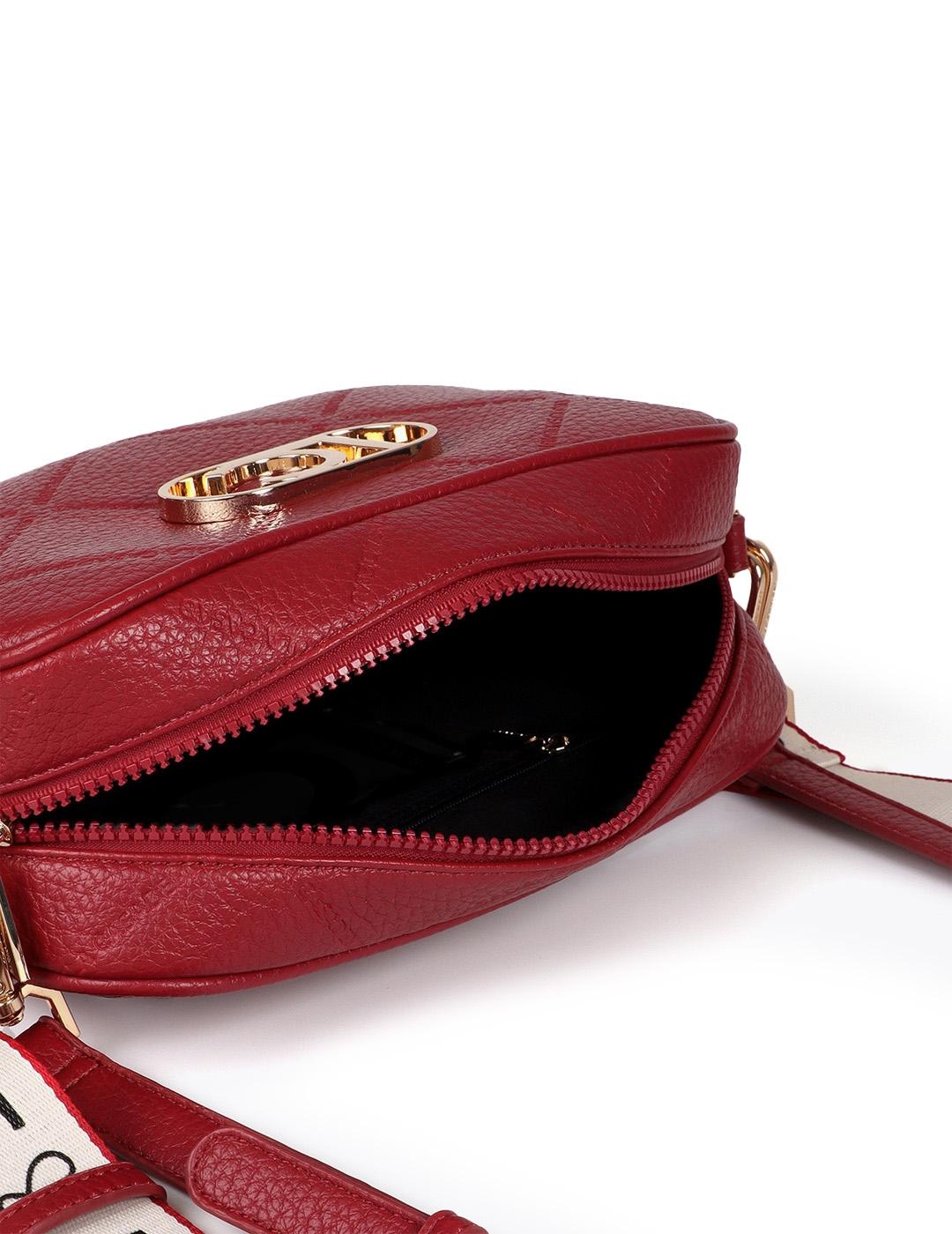 Bandolera Monograma Lola Casademunt LF2504049 Rojo Mujer