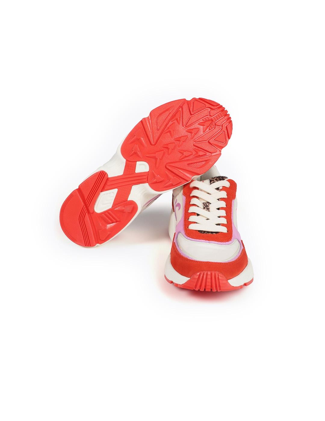 Deportiva Running Lola Casademunt LF2505012_030 Rojo Mujer