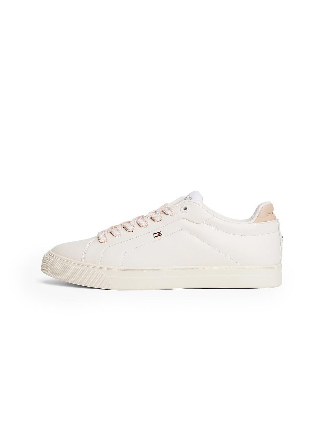 Zapatillas Tenis piel Tommy Hilfiger FW0FW08815 Mujer Hielo