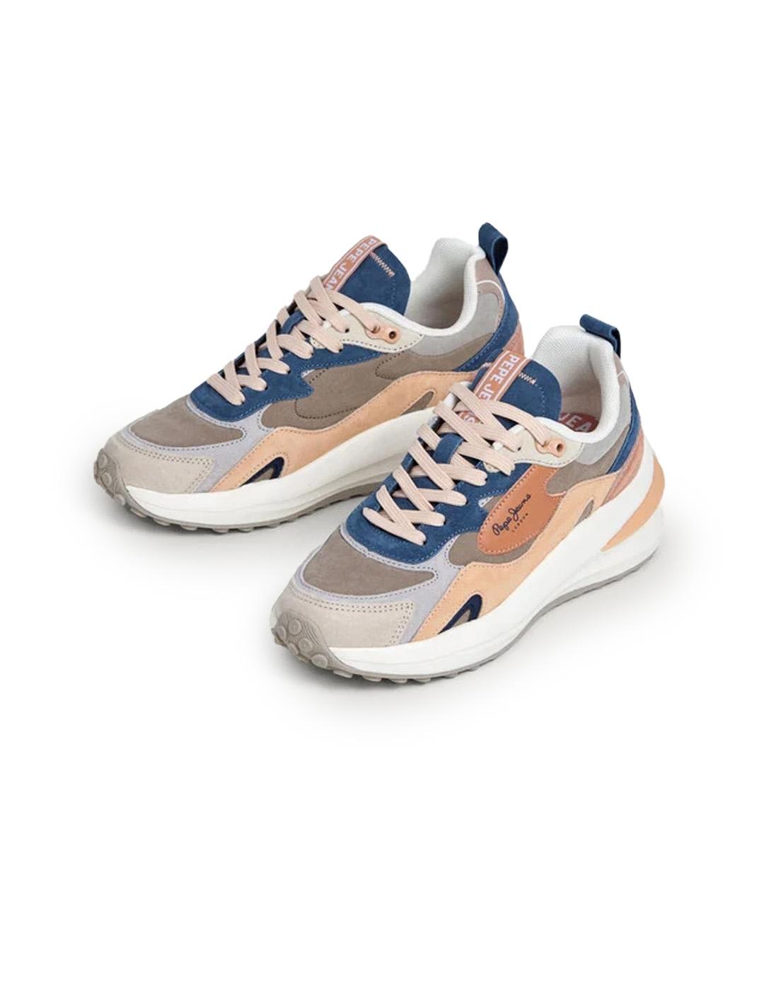 Zapatillas Chunky Ante PEPE JEANS PLS600013 Multicolor Mujer