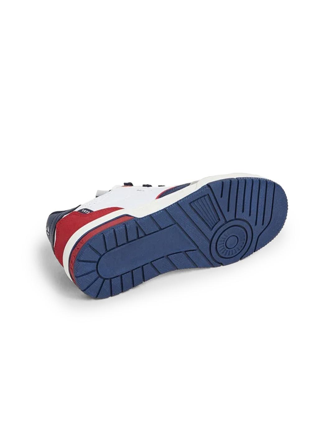 Zapatillas cupsole Pepe Jeans PBS000003 Niño Blanco/Marino