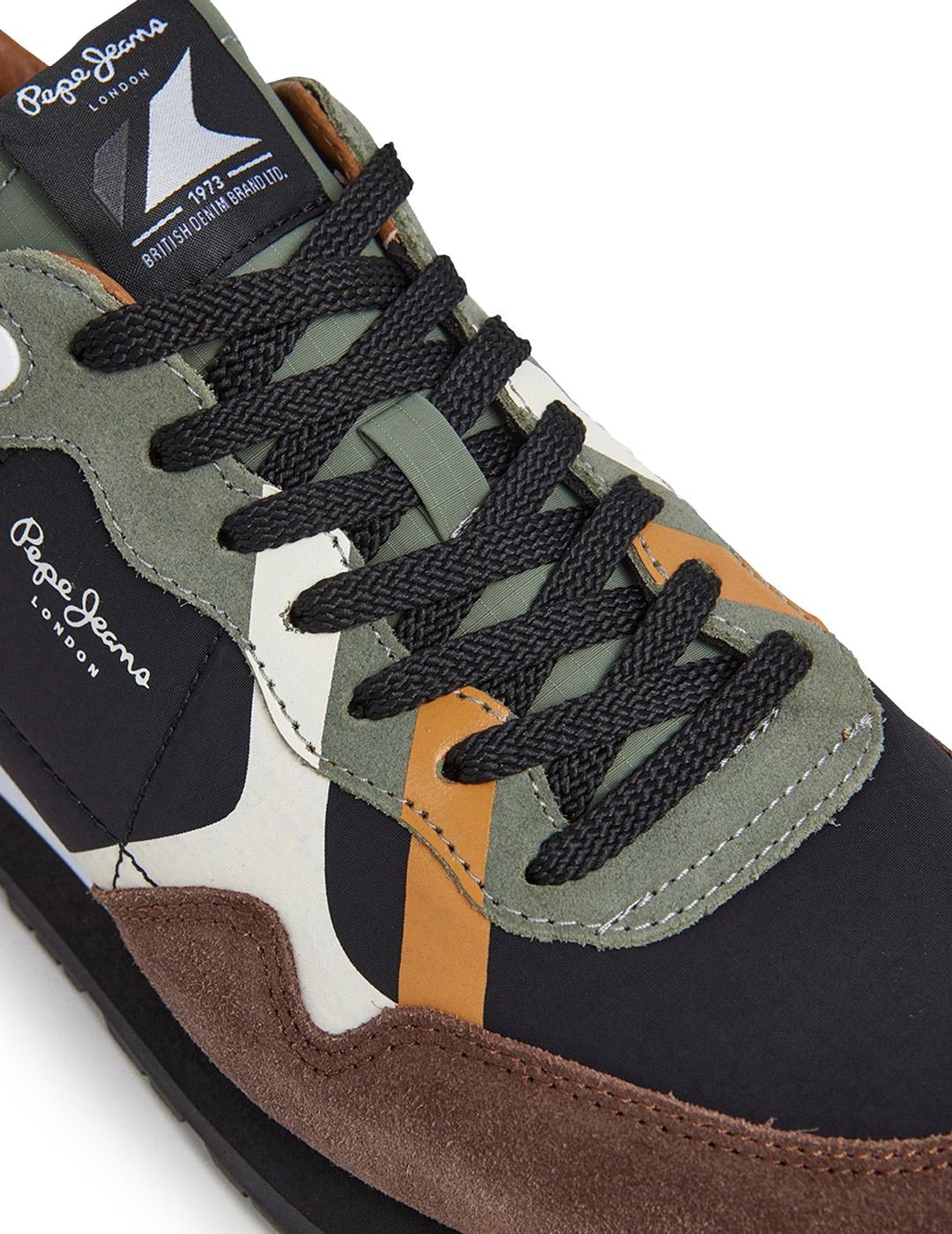 Zapatillas Brit Prints PMS4002 Pepe Jeans Hombre Multicolor