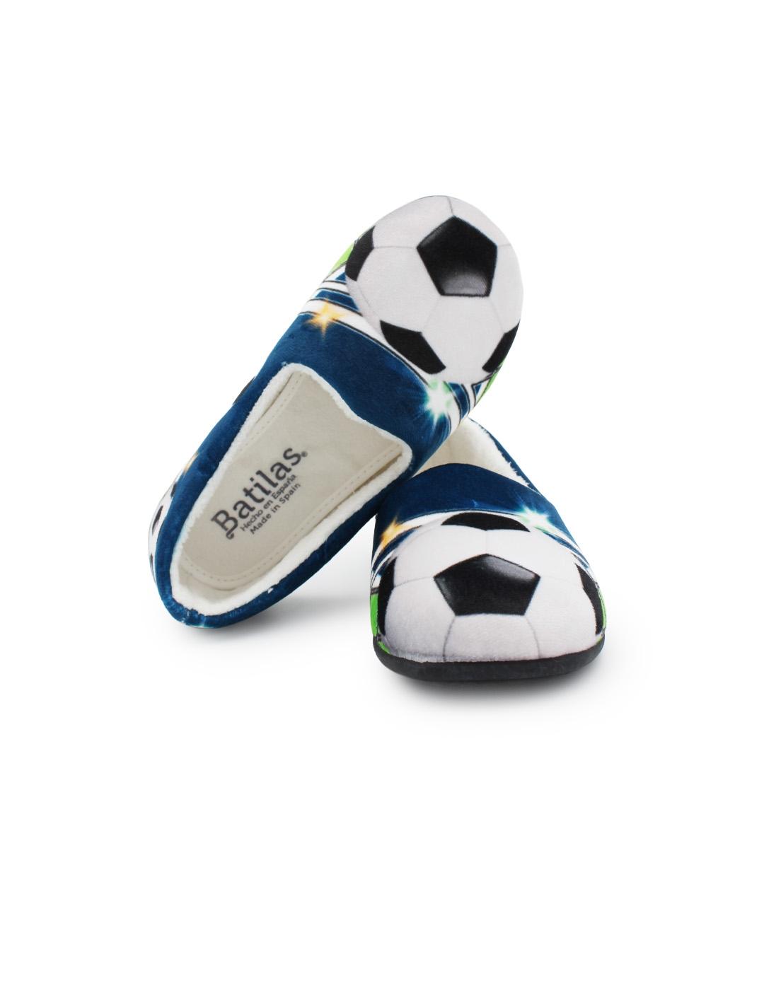 Zapatilla casa confort Fútbol 623/136 Batilas Niño