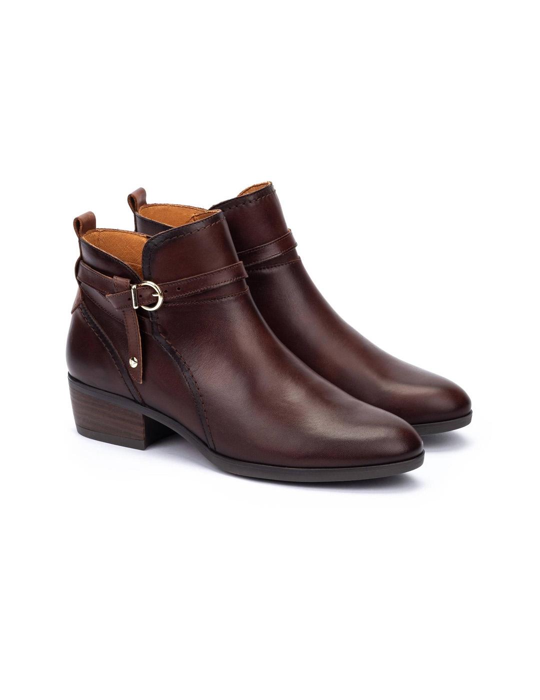 Botín Daroca Pikolinos W1U-8901C1 Caoba Mujer