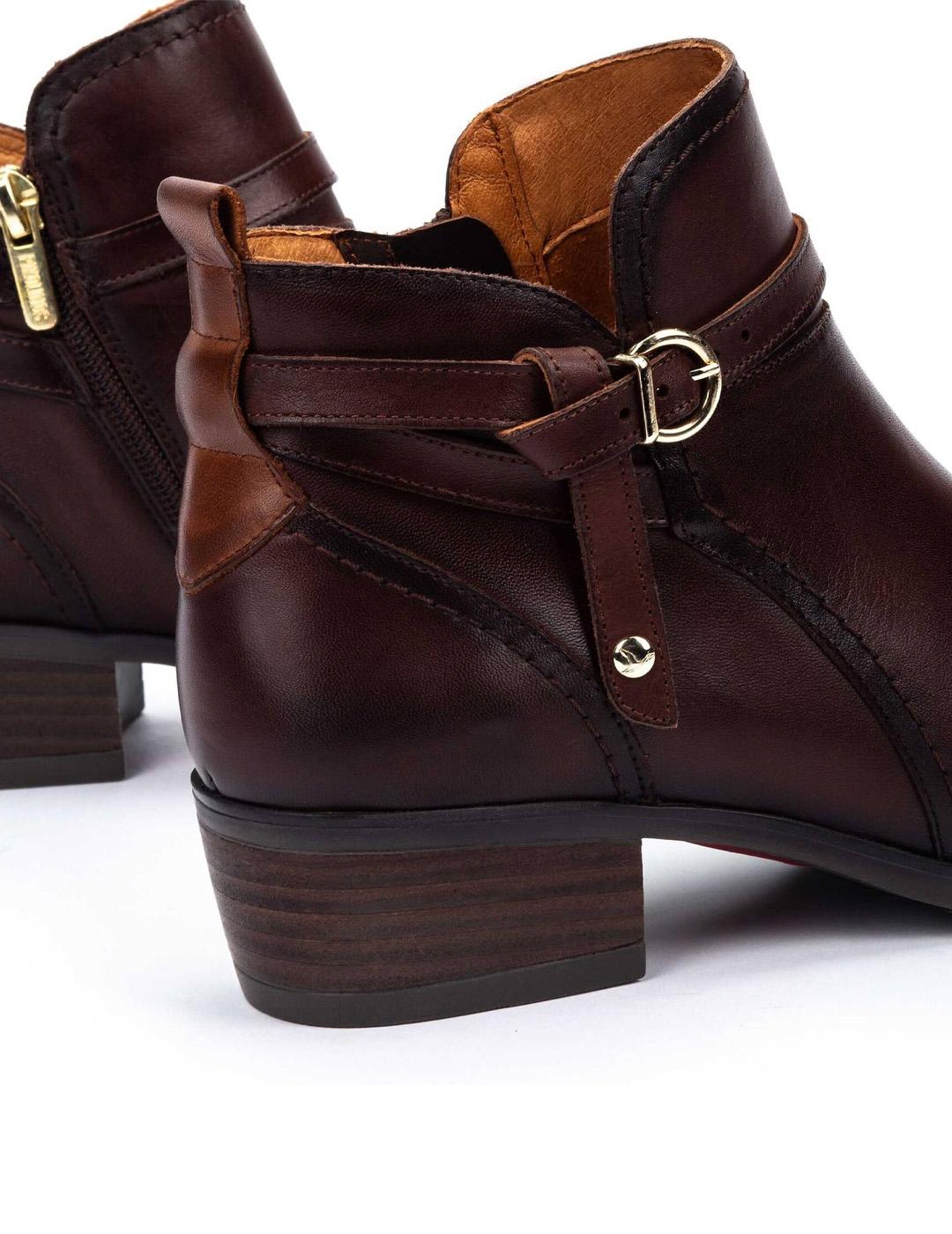 Botín Daroca Pikolinos W1U-8901C1 Caoba Mujer