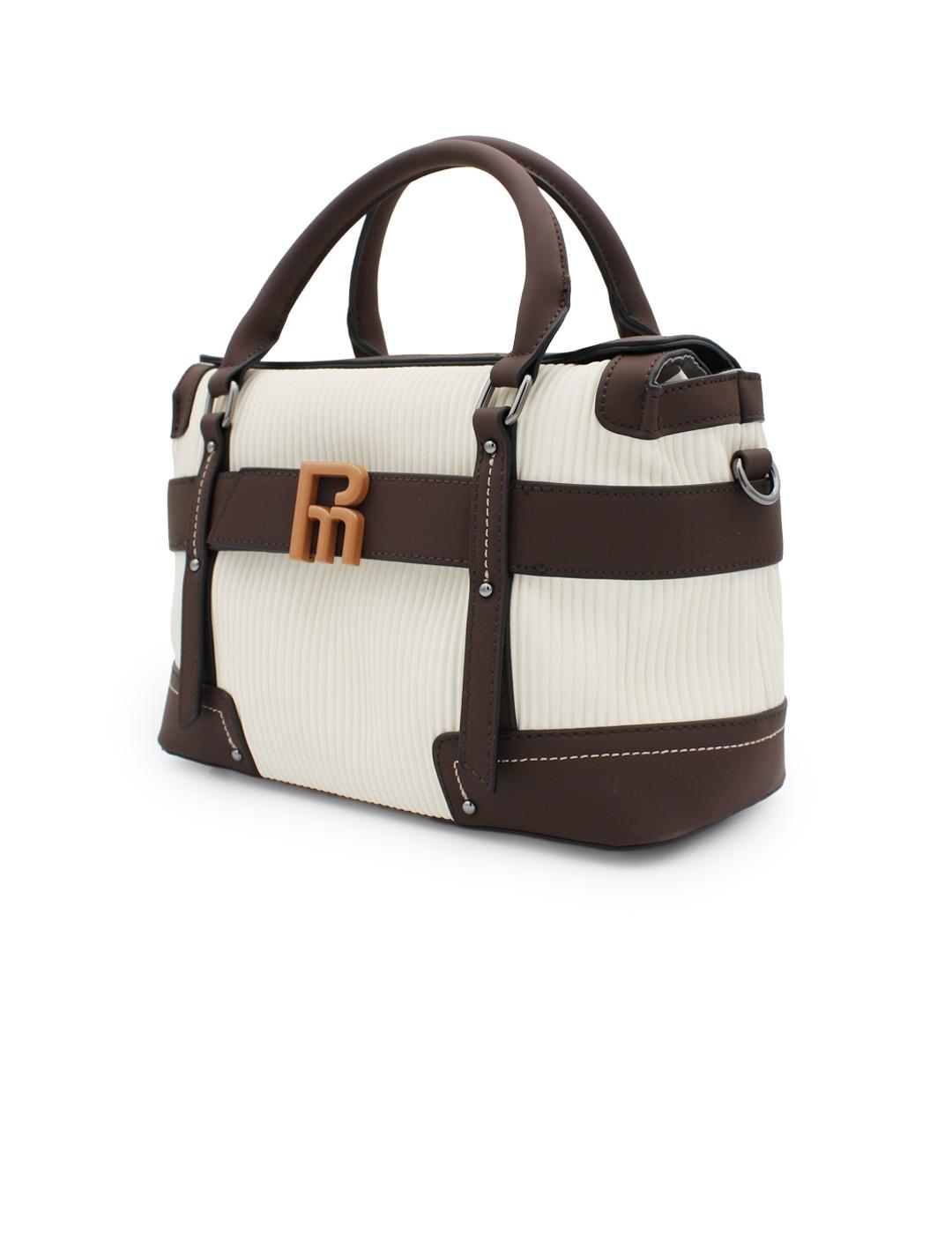 Bolso de mano Elena Pepe Moll 252350 Marrón/Hielo Mujer