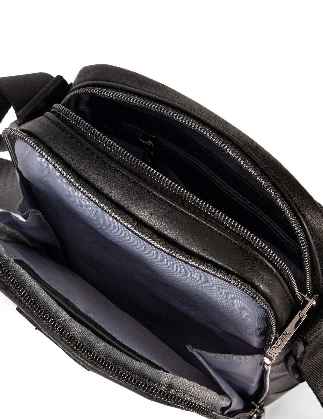 Bandolera Adam Pepe Moll 252503 Negra Unisex