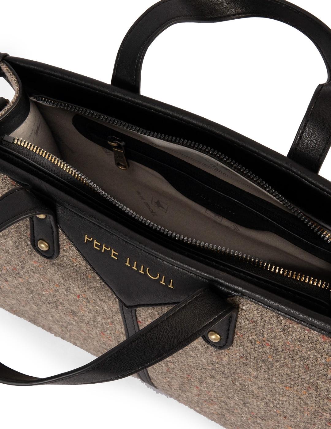 Bolso de mano Lili Pepe Moll 252131 Taupe