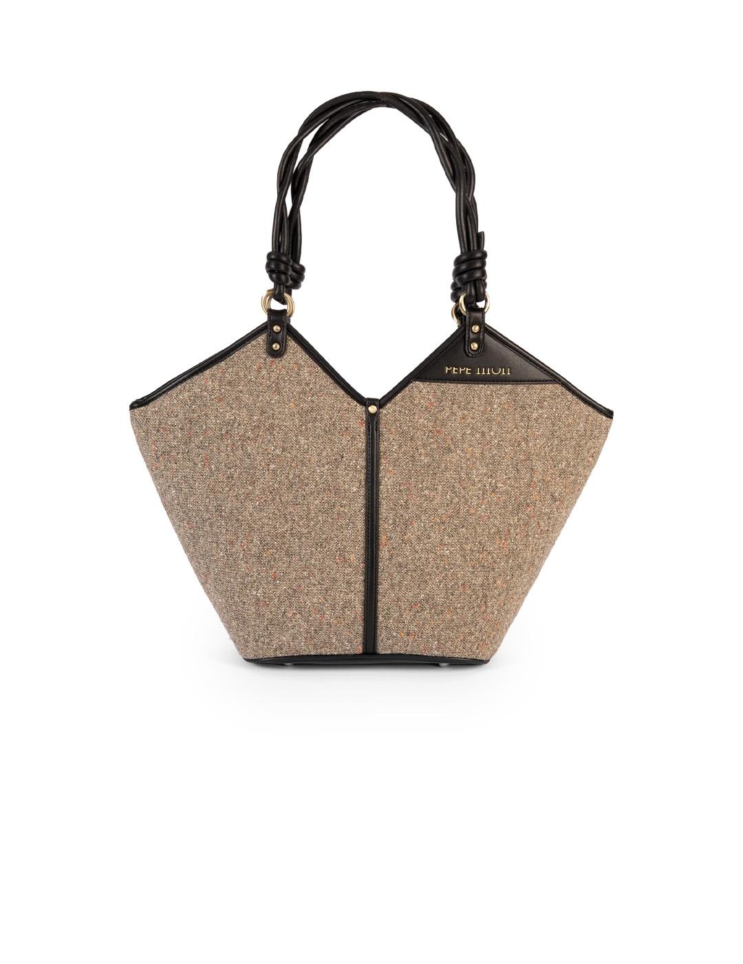 Bolso de hombro Lili Pepe Moll 252130 Beige Mujer