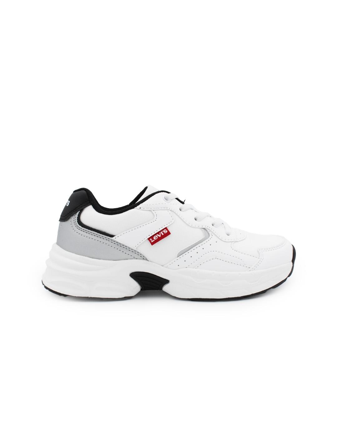 Deportivo Tyler Levi's VTYL0002S Blanco/Negro Unisex