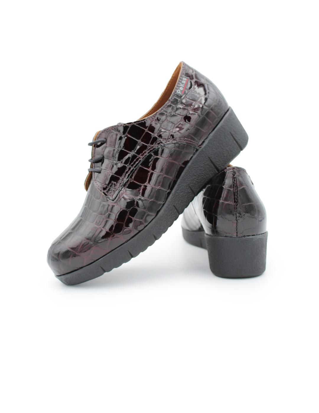 Blucher Isis Coco 310 Pekas Burdeos Mujer