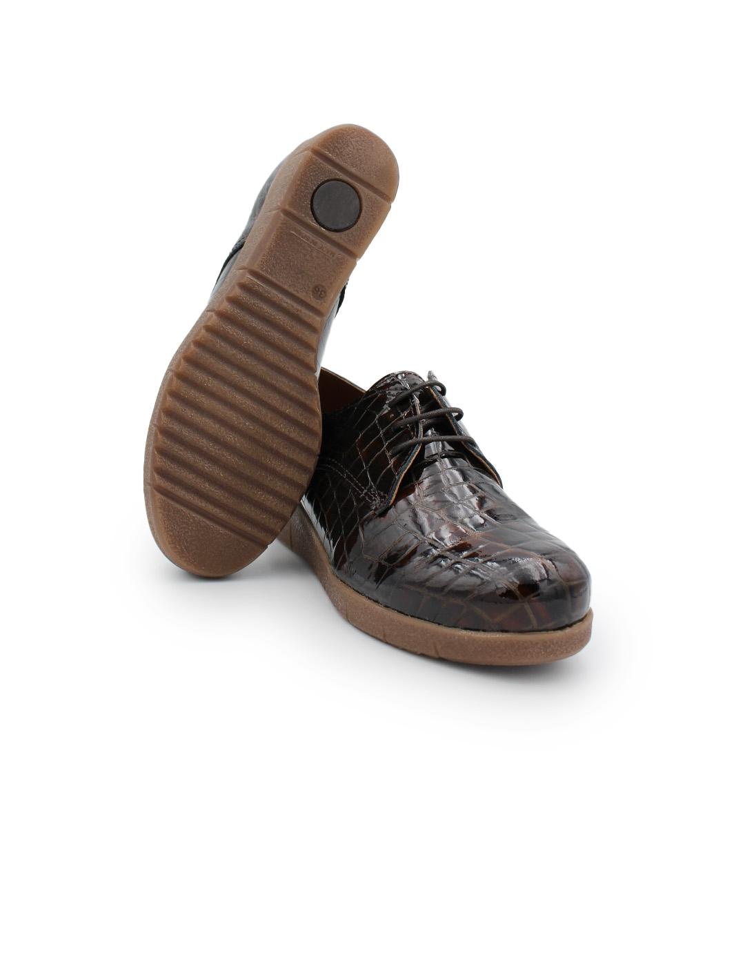 Blucher Isis Coco 310 Pekas Marrón Mujer