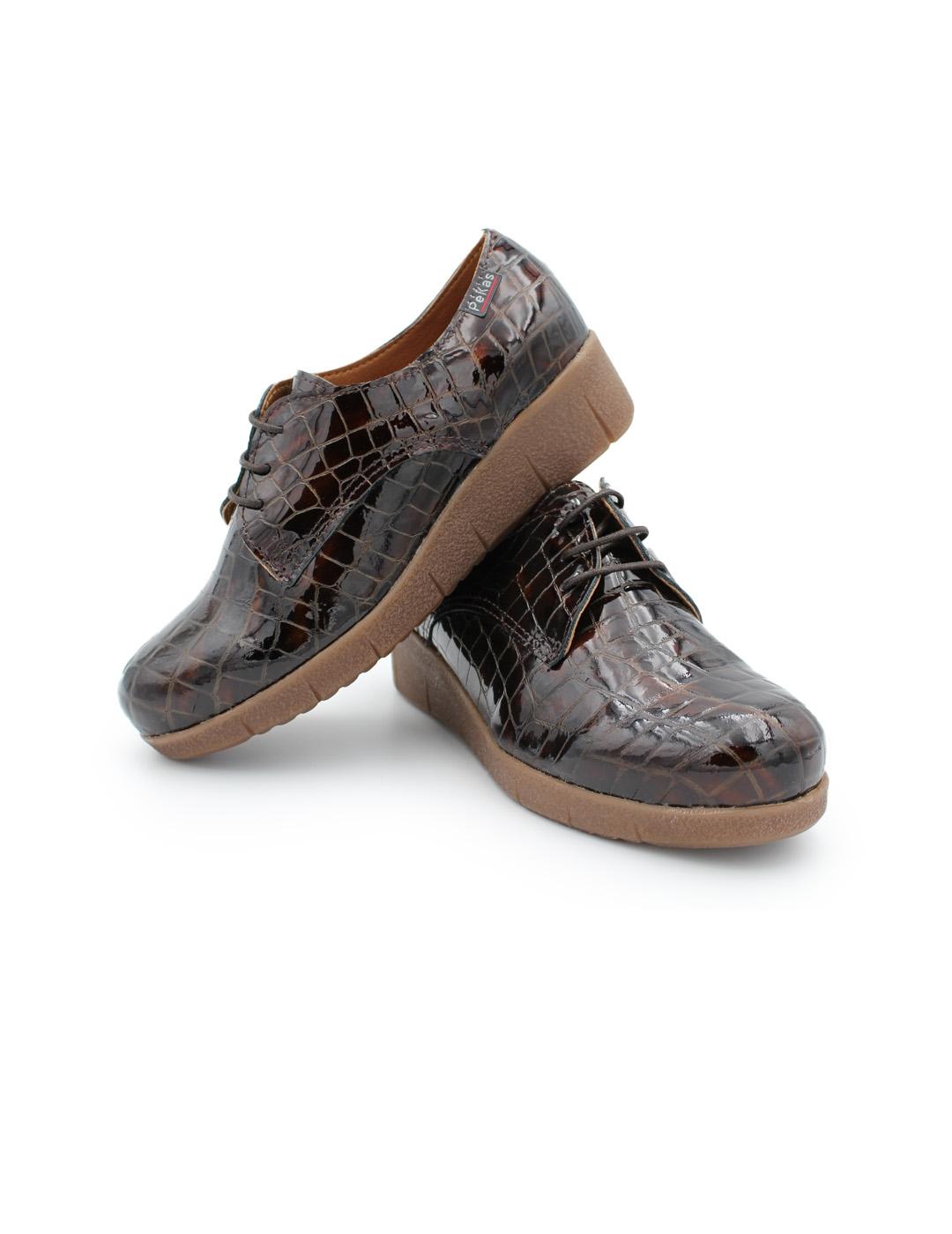 Blucher Isis Coco 310 Pekas Marrón Mujer