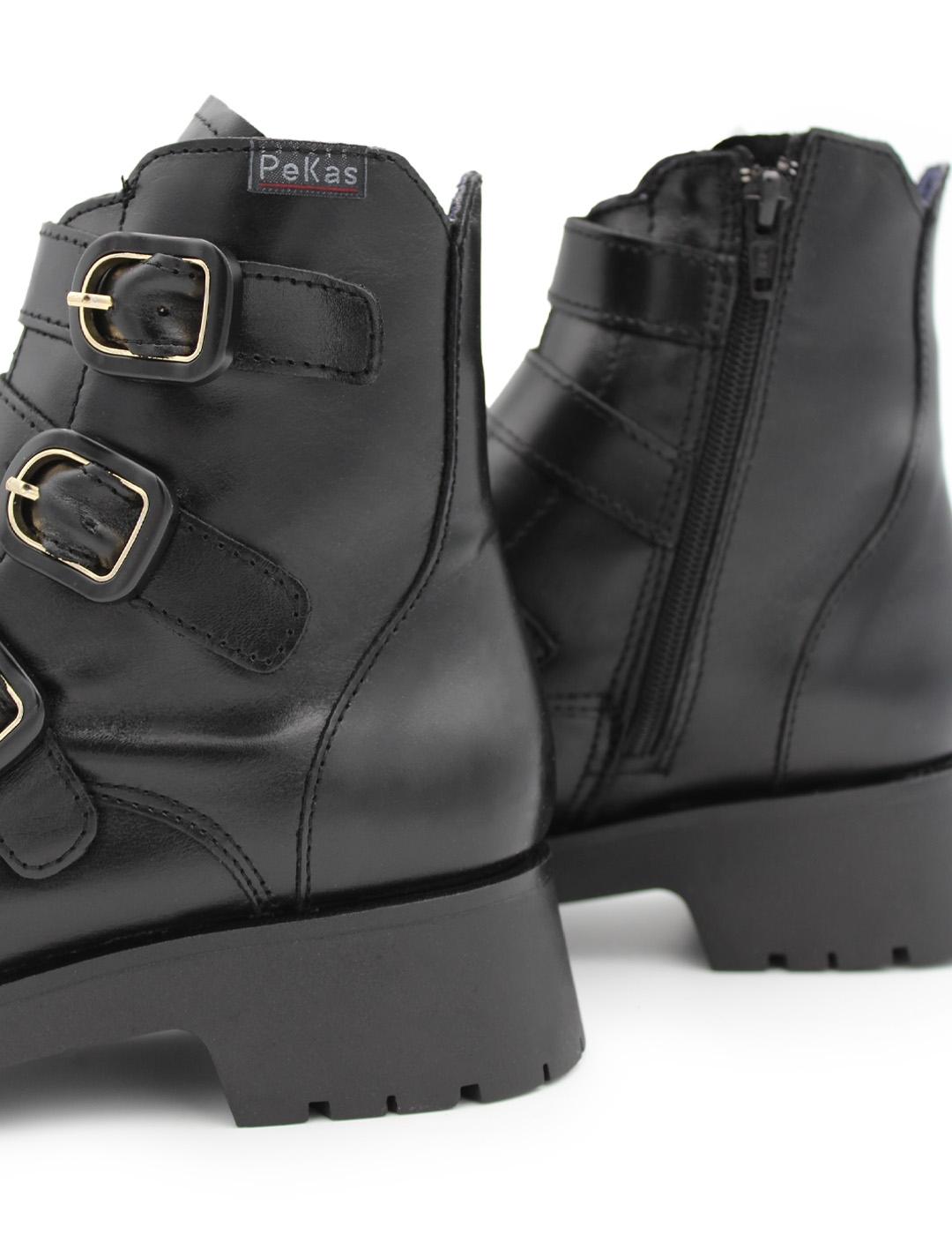 Botín Asun 9725 Pekas Negro Mujer