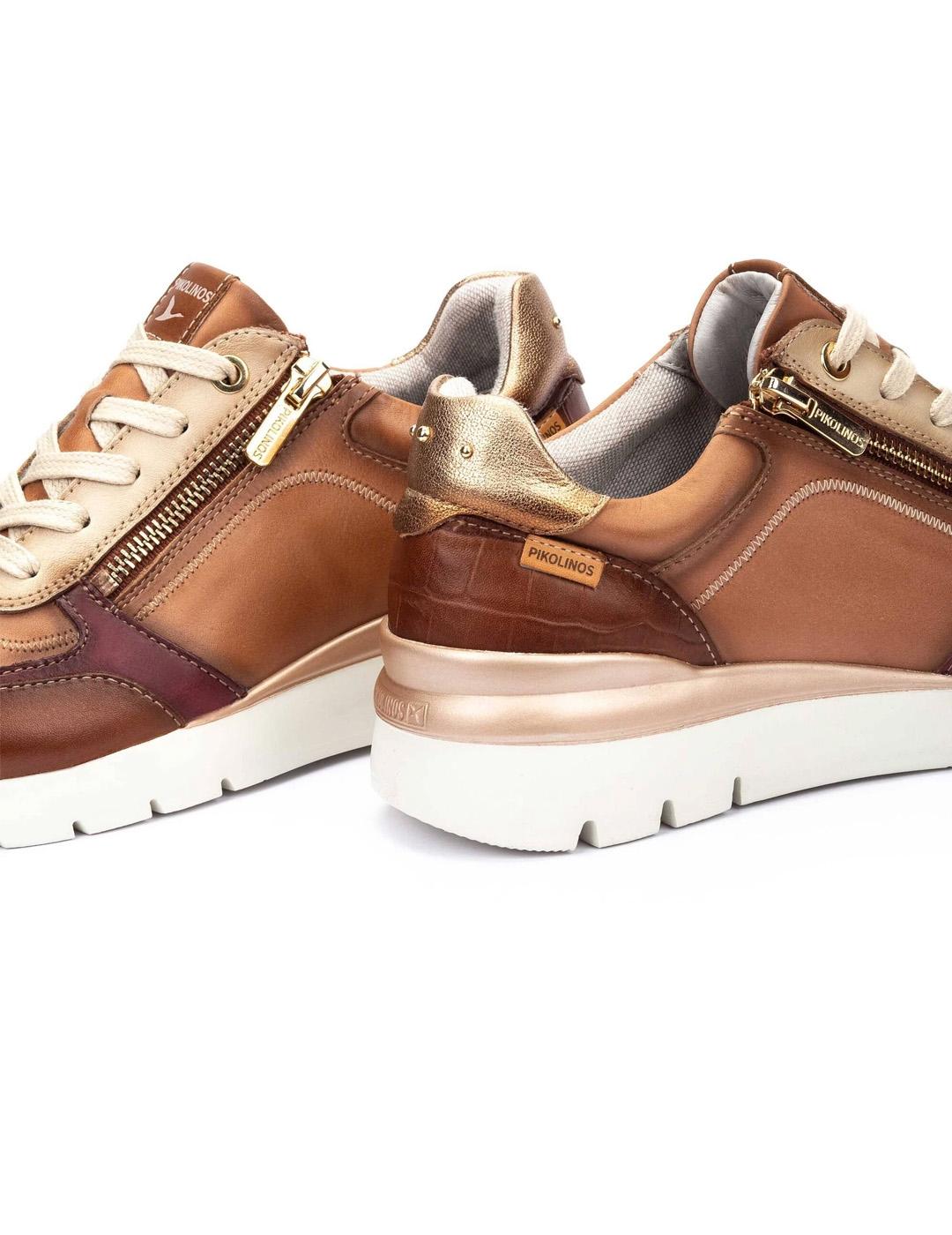 Zapato Deportivo Cantabria 6524C3 Pikolinos Mujer Marrón