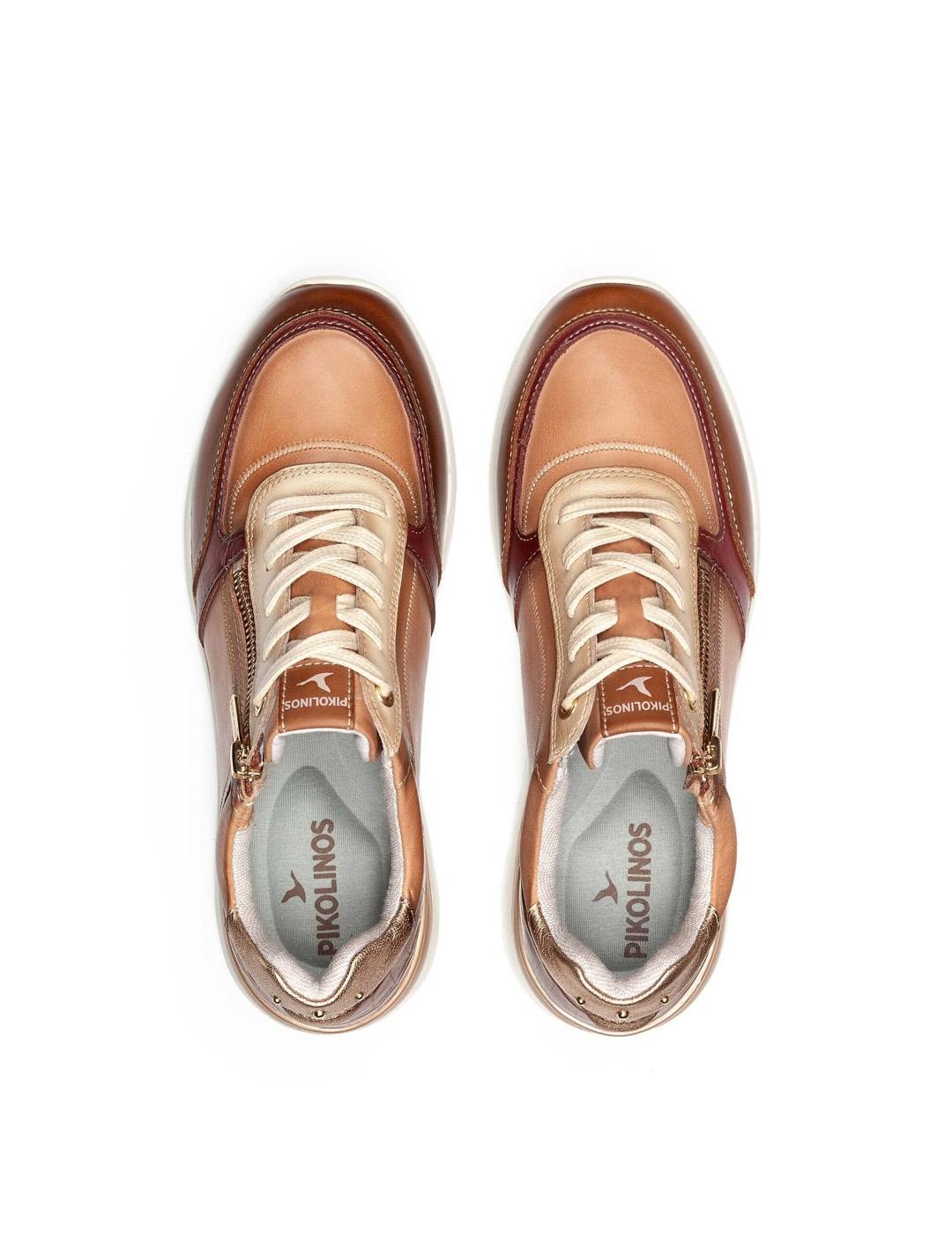 Zapato Deportivo Cantabria 6524C3 Pikolinos Mujer Marrón