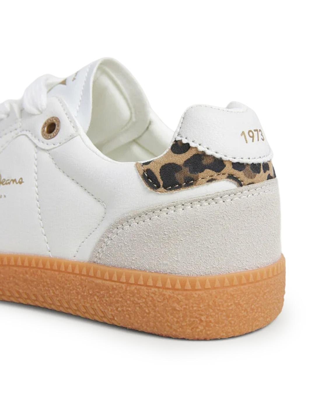 Zapatillas Retro PGS000001 Pepe Jeans Blanco/Print Niña