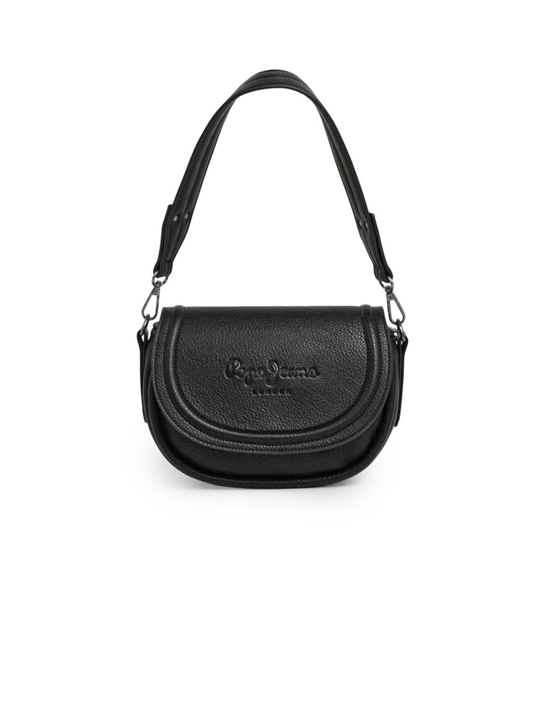 Bolso efecto piel Pepe Jeans PL0300006 Negro Mujer