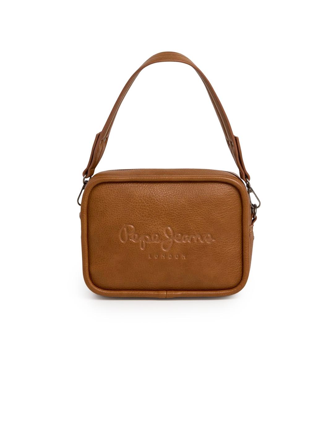 Bolso Bassy Code Camera Bag Pepe Jeans PL0300004 Brown Mujer