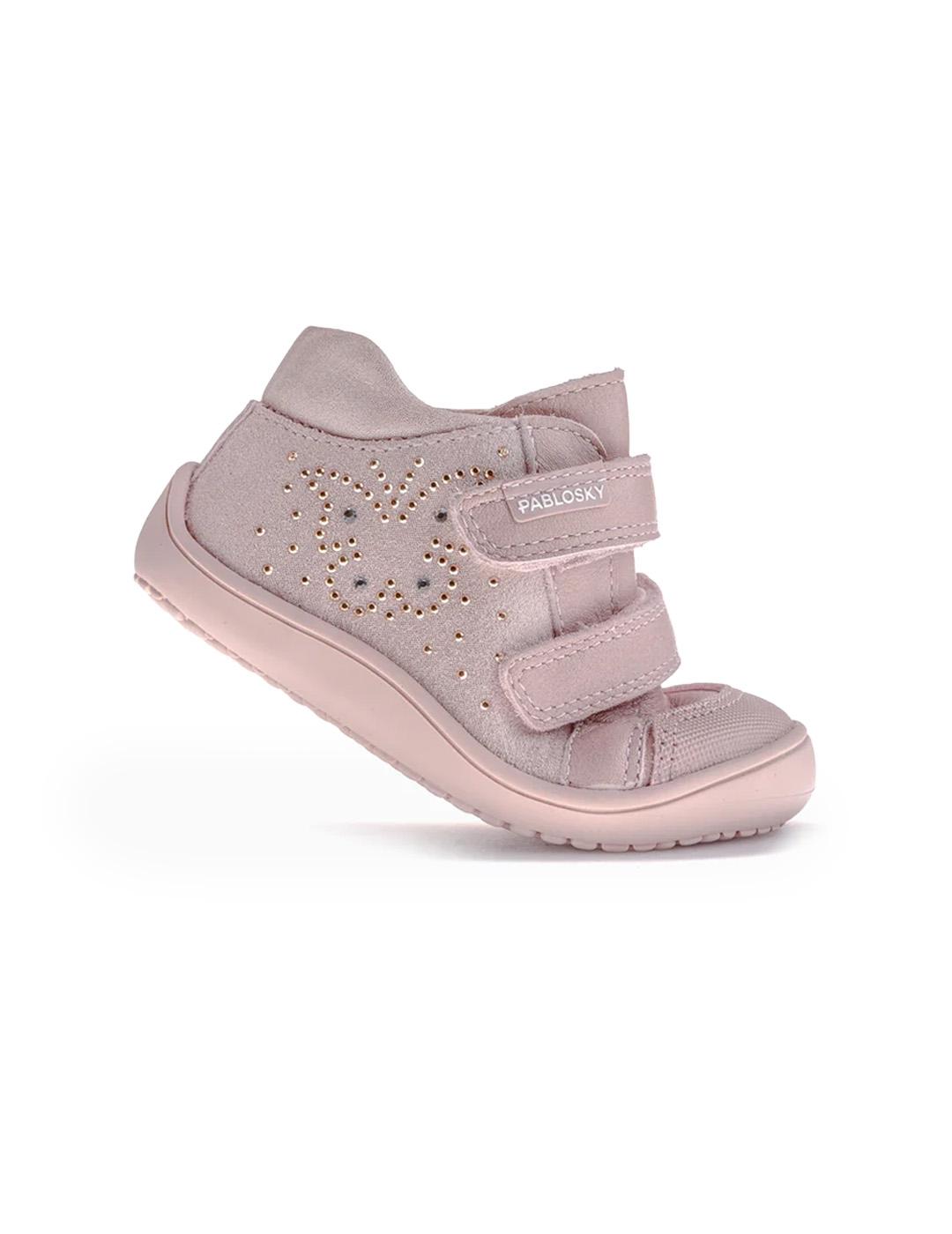 Bota de bebé Dubai Pablosky 064570 Rosa Niña