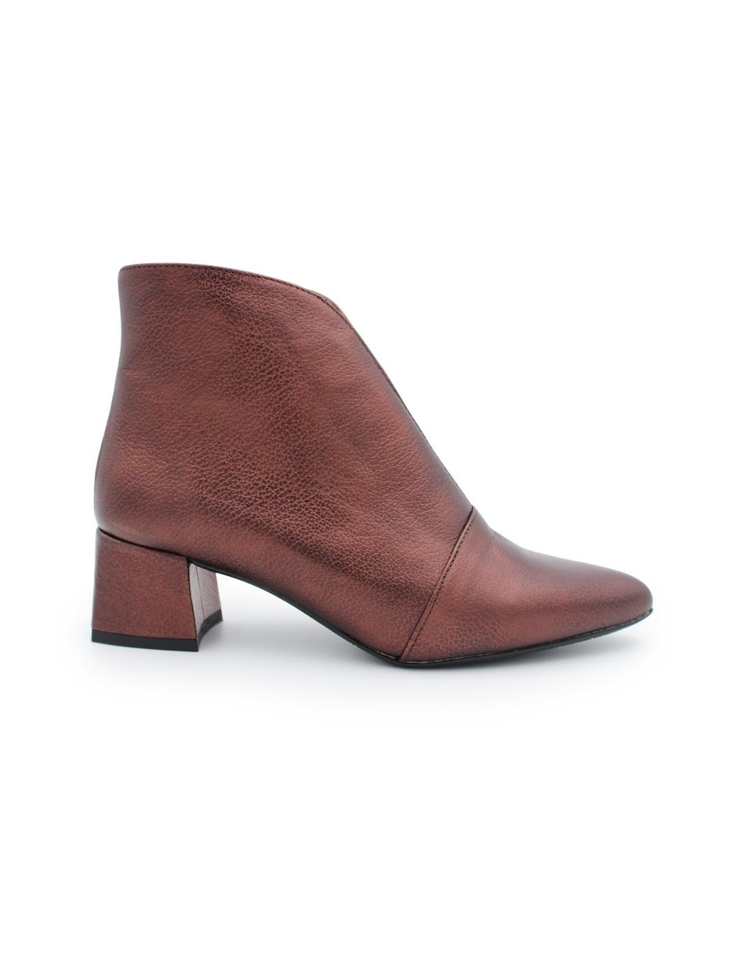 Botín Piel Metalizado Ragazza R5468 Alfeo Mujer