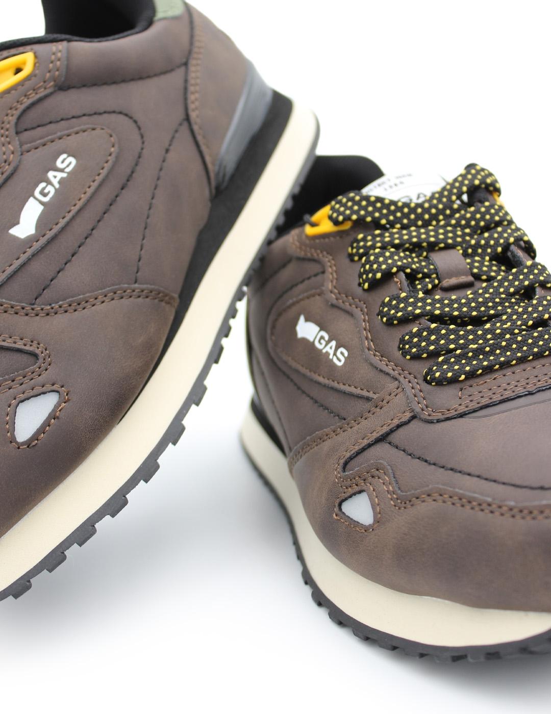 Deportivas Gas OMY NBX Marrón Hombre