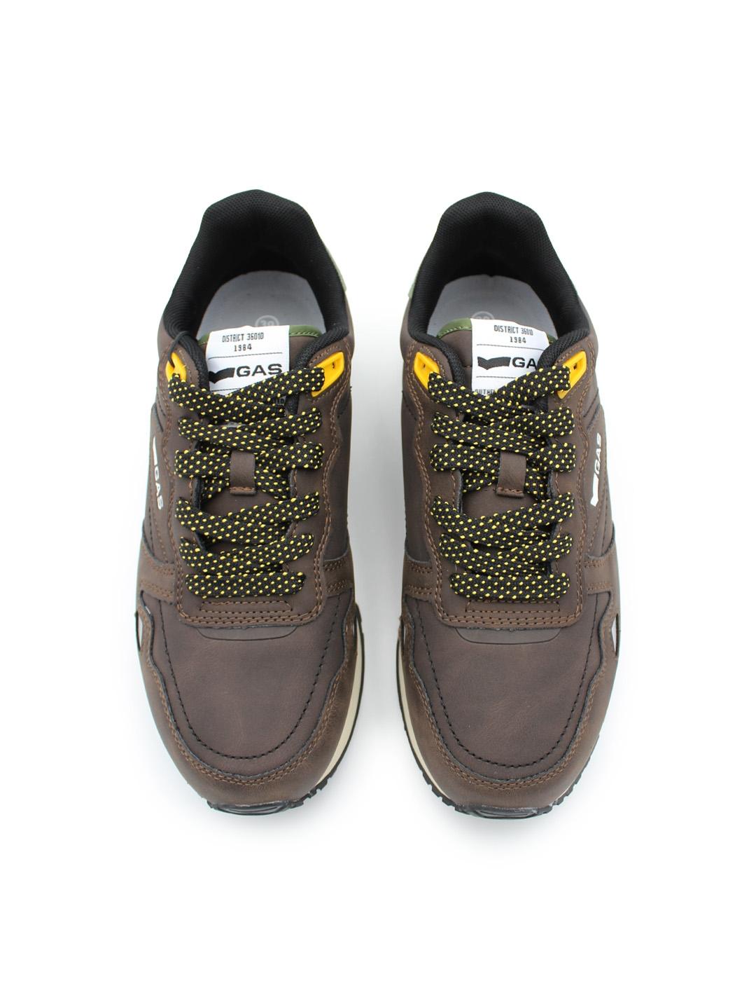 Deportivas Gas OMY NBX Marrón Hombre