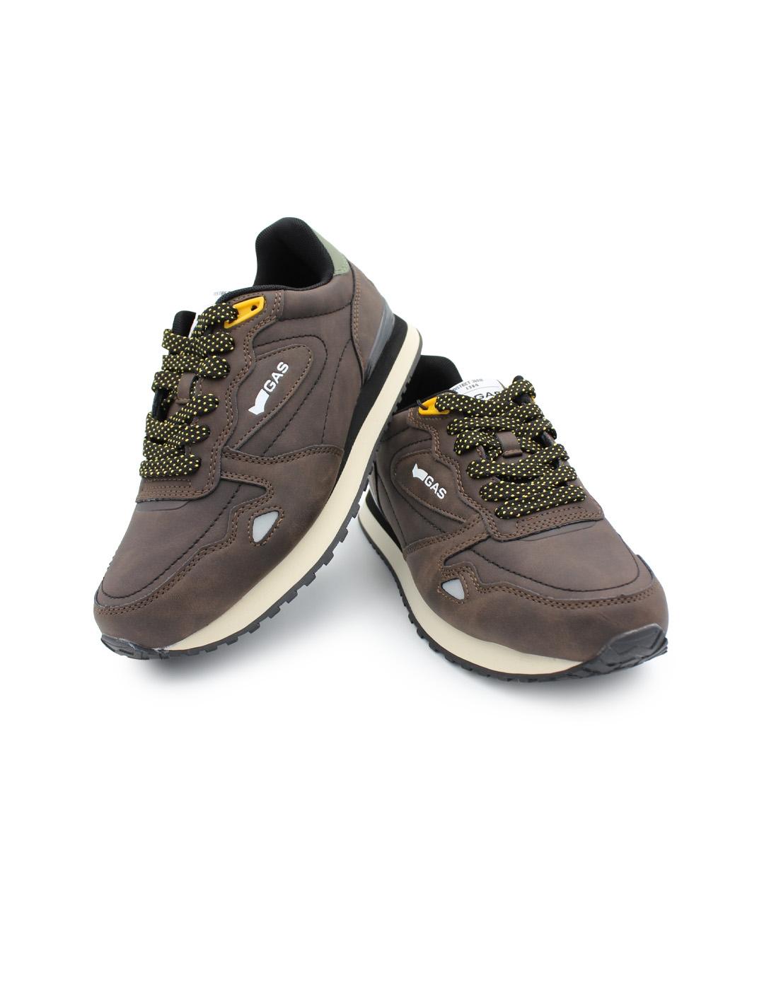 Deportivas Gas OMY NBX Marrón Hombre