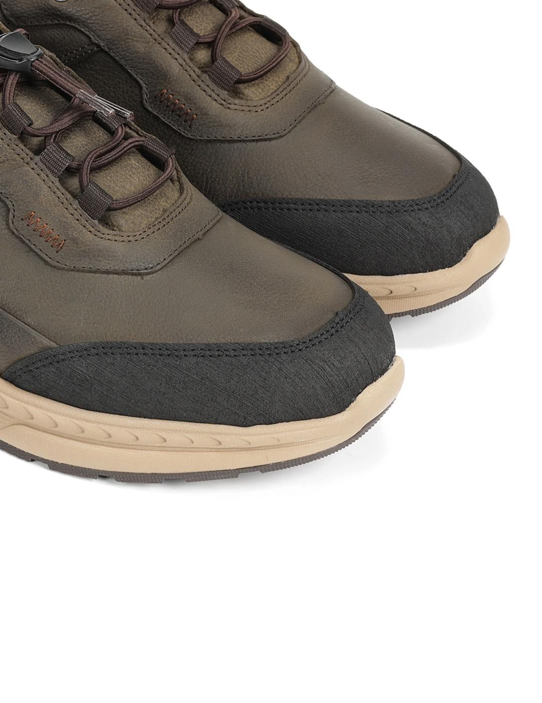 Zapato Impermeable Lander Fluchos F2294 Verde Hombre