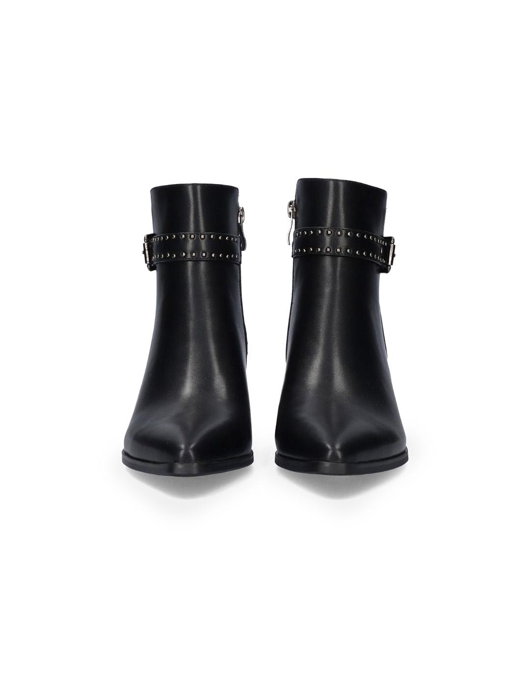 Botín Tachuelas Exé P1811-T924 Negro Mujer