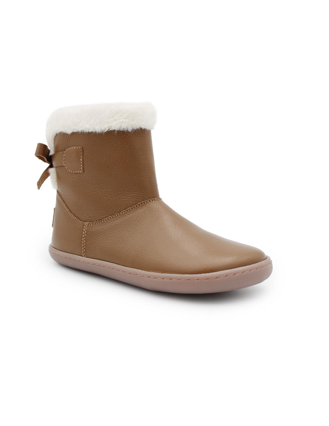 Botín Barefoot Piel Chetto 1125517 Cuero Niña