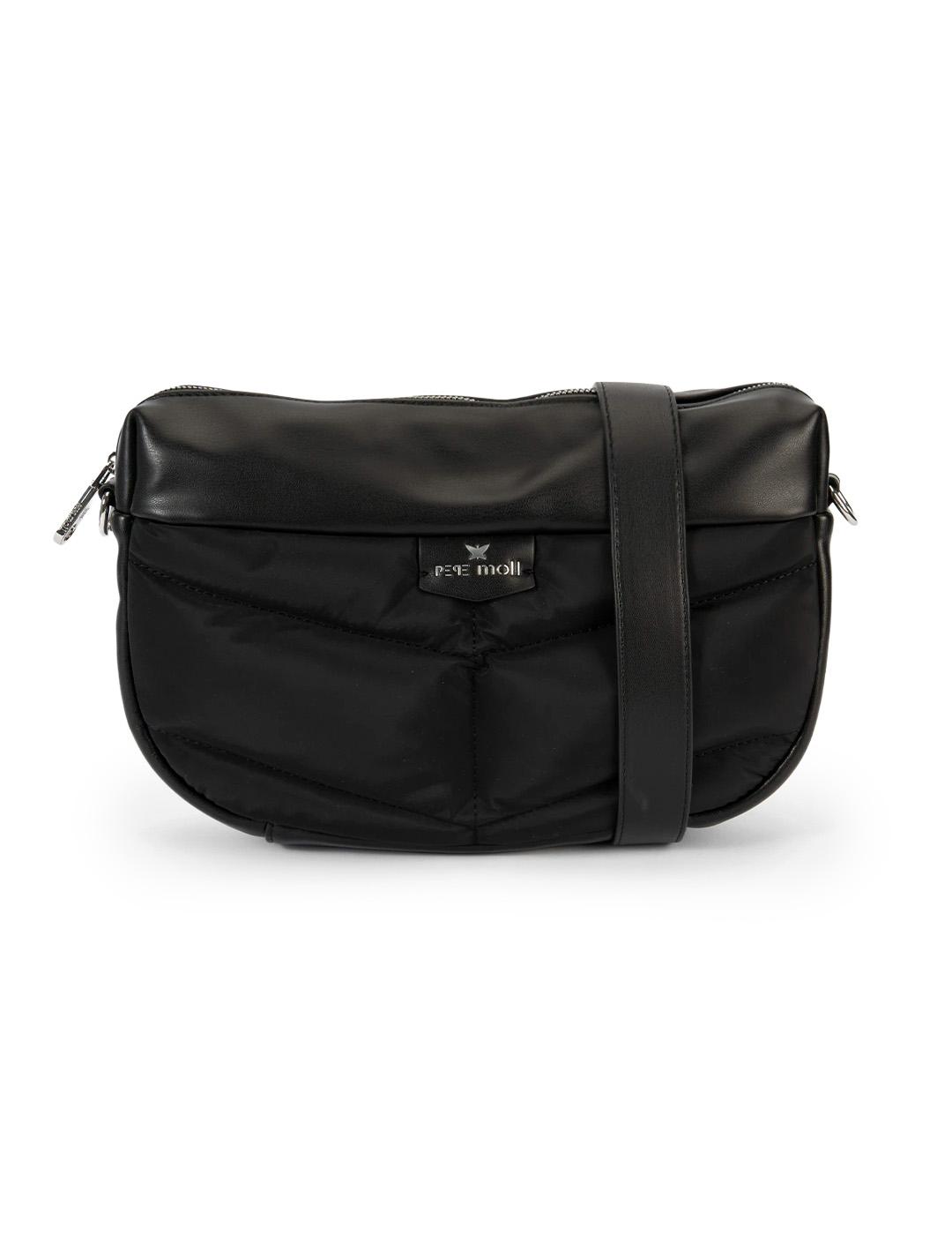 Bolso Bandolera Leonor Pepe Moll 252102 Negro Mujer 