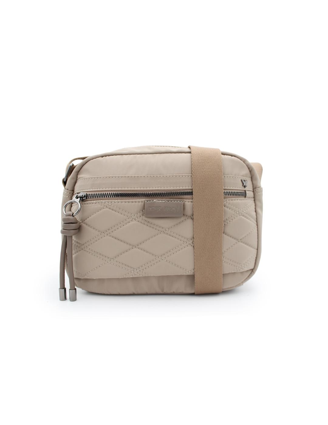Bolso Bandolera Manuela Pepe Moll 252141 Beige Mujer 